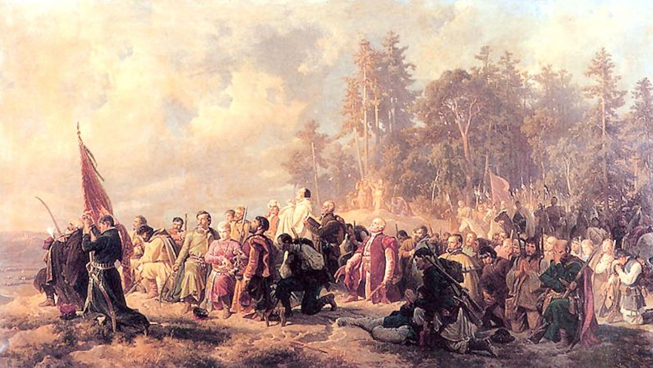 1772, 1793, 1795 Partitions of Poland