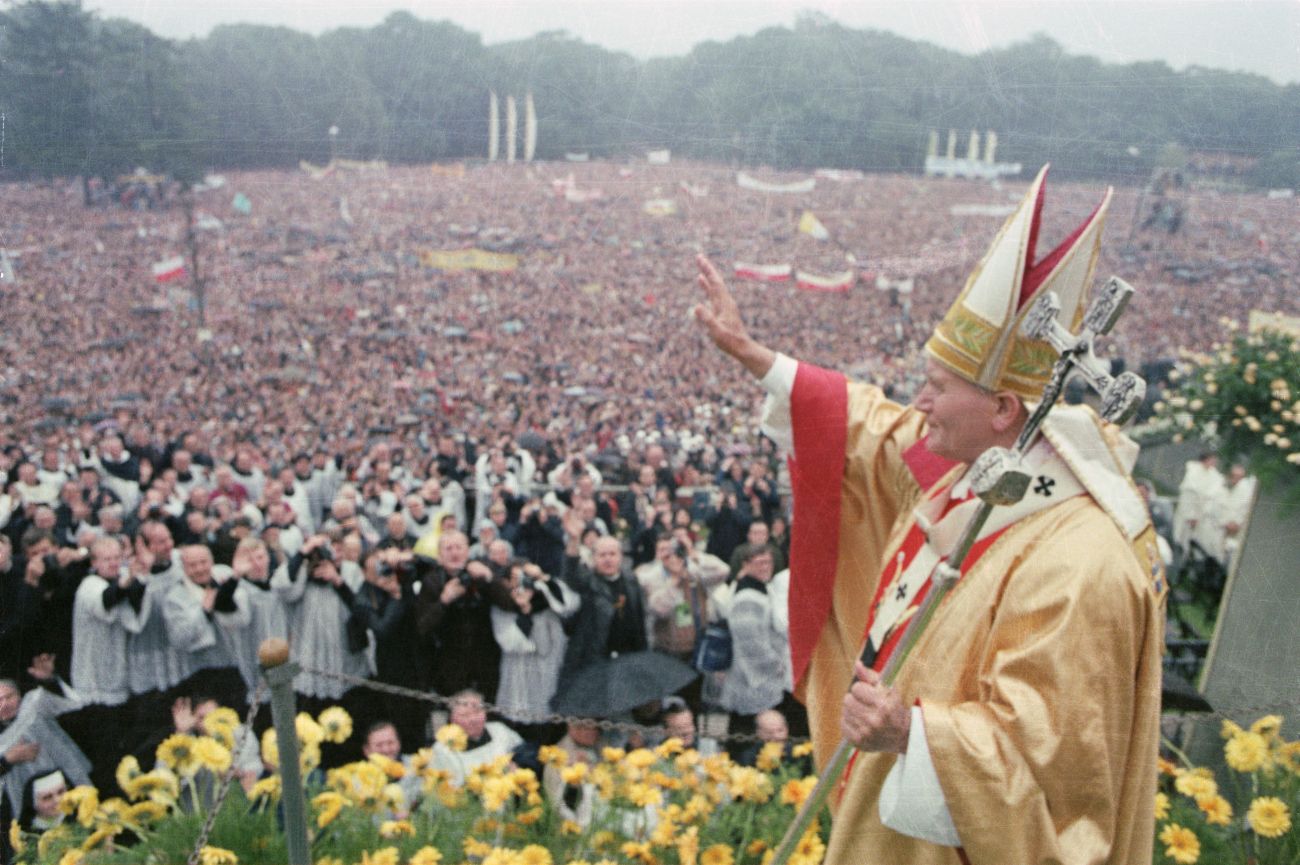 Pope John Paul II Returns to Poland
